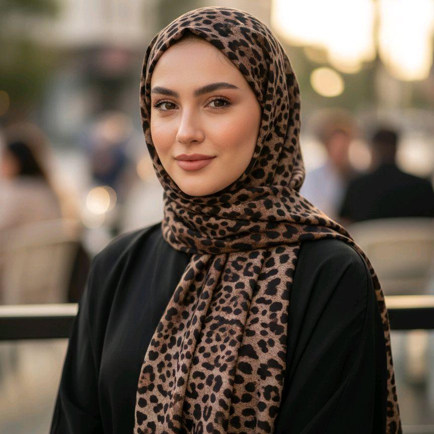 LEOPARD PRINT HIJABS