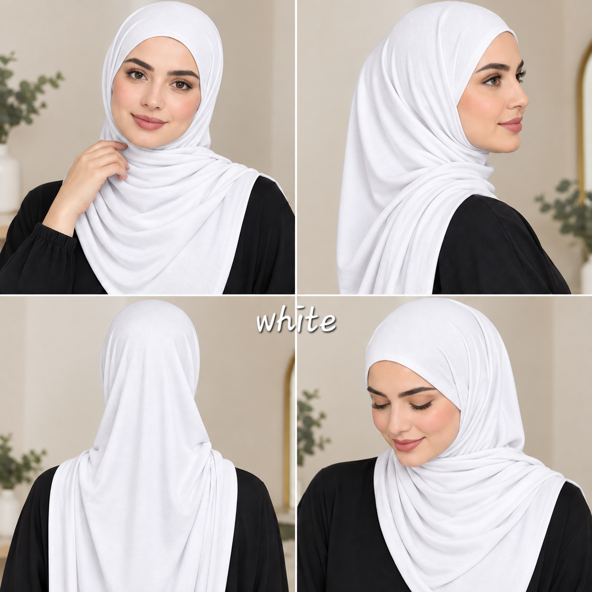 BAMBOO JERSEY HIJAB 200X70CM
