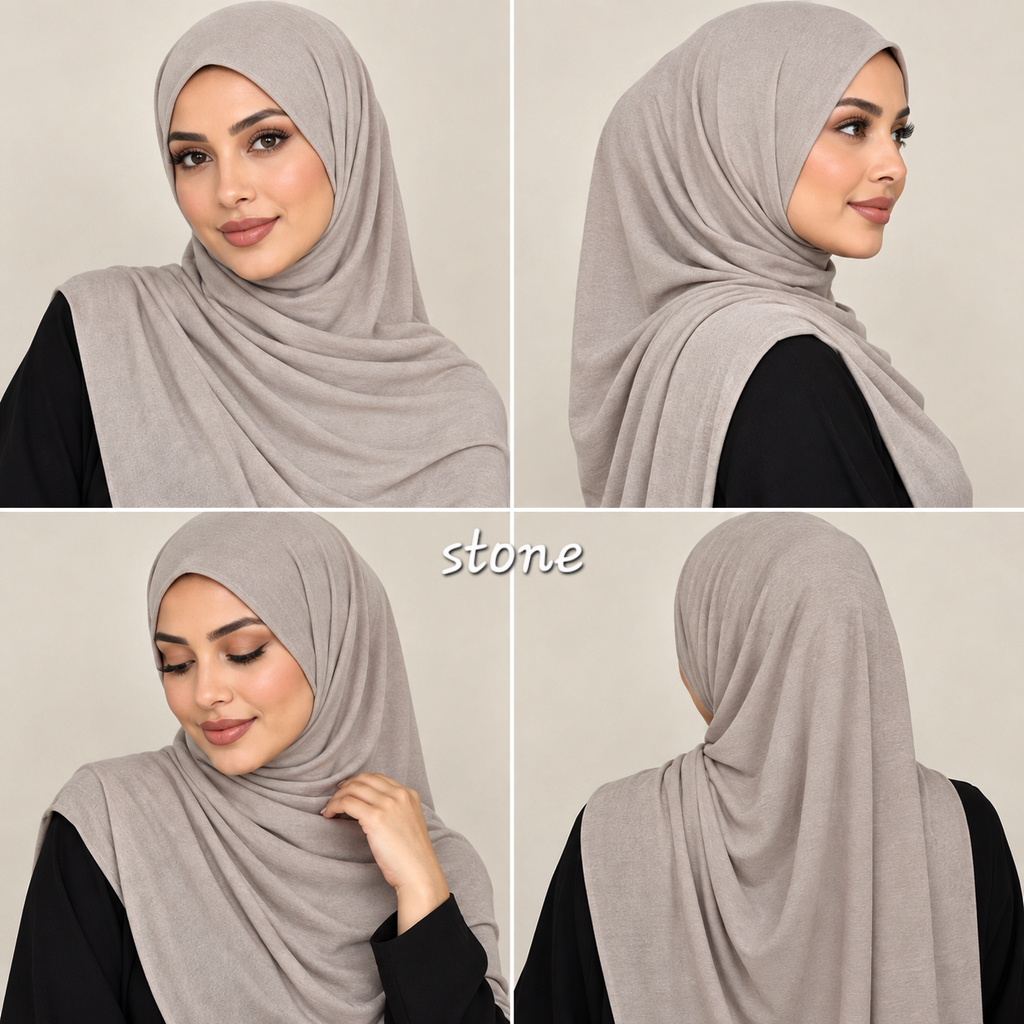 BAMBOO JERSEY HIJAB 200X70CM