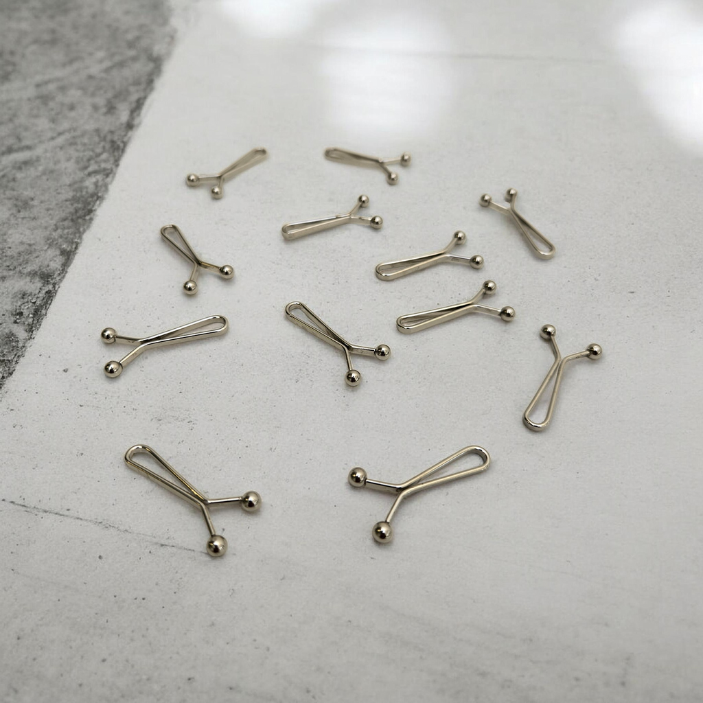 METAL HIJAB SLIDERS PACK OF 12