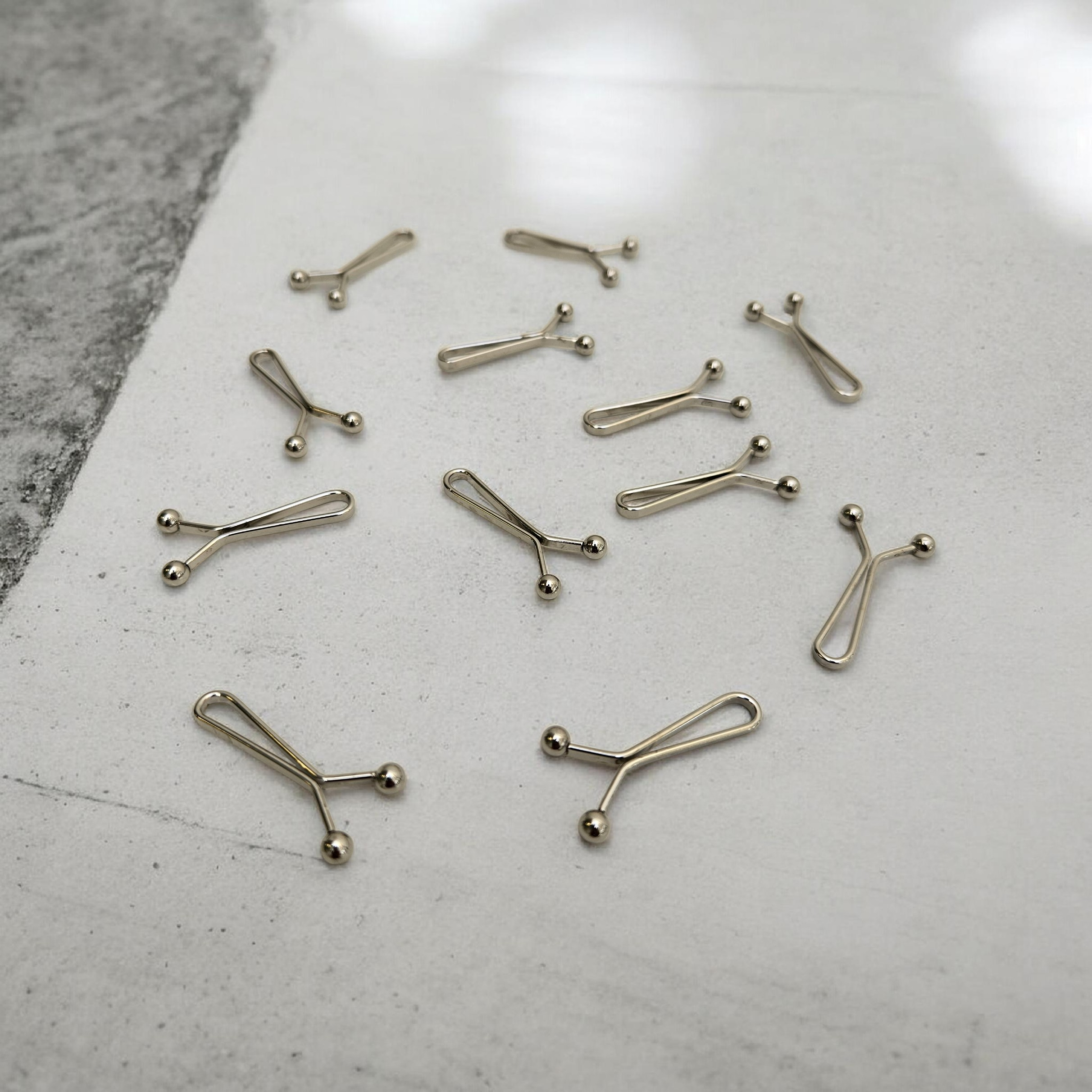 METAL HIJAB SLIDERS PACK OF 12