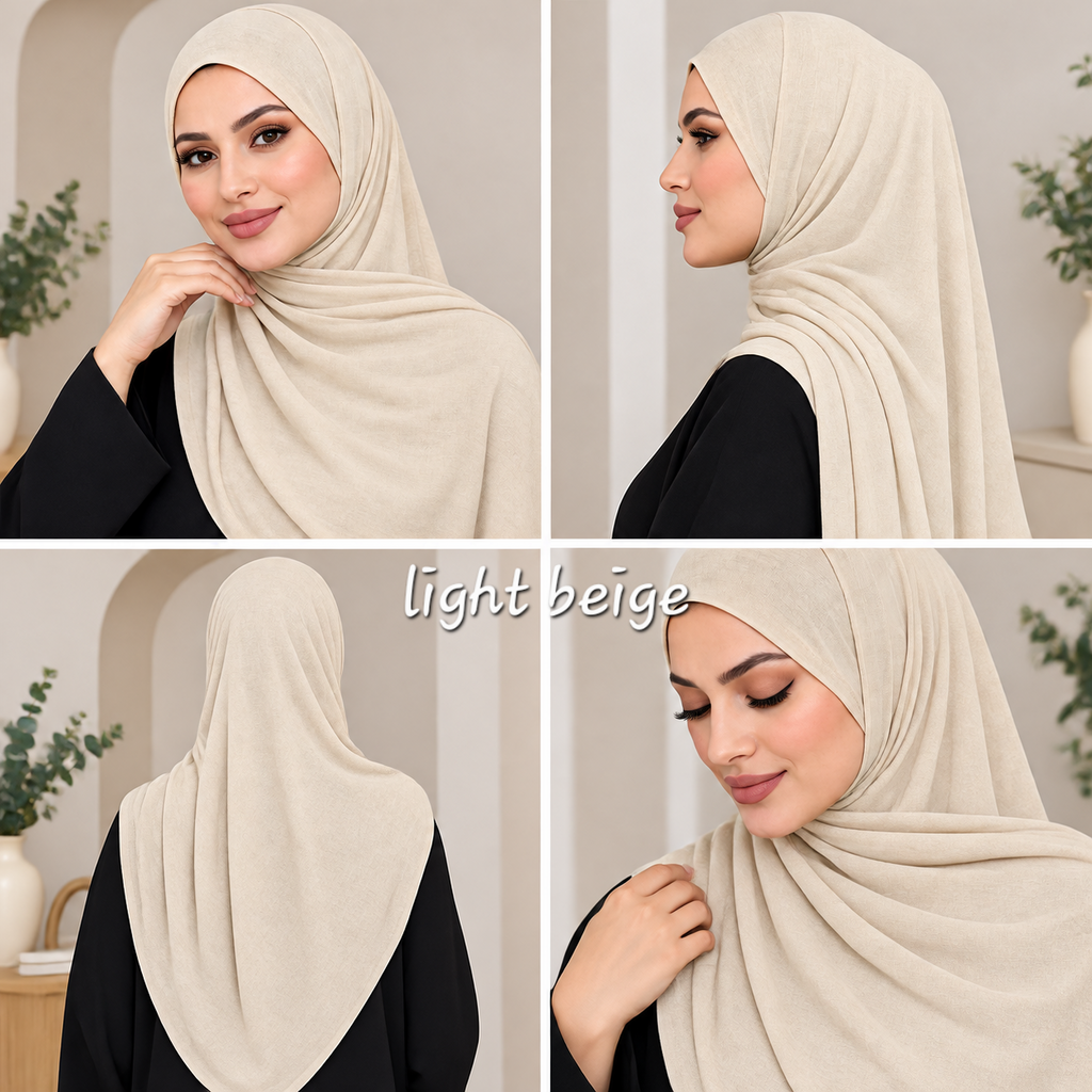 BAMBOO JERSEY HIJAB 200X70CM