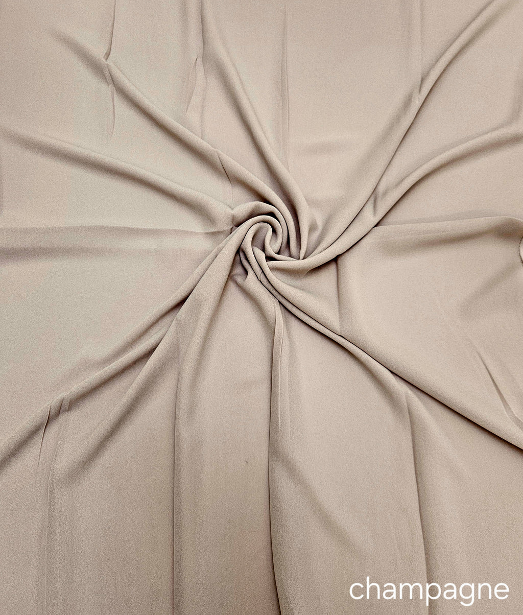PREMIUM LIQUID CHIFFON HIJAB – STRETCHY, LIGHTWEIGHT & ELEGANT