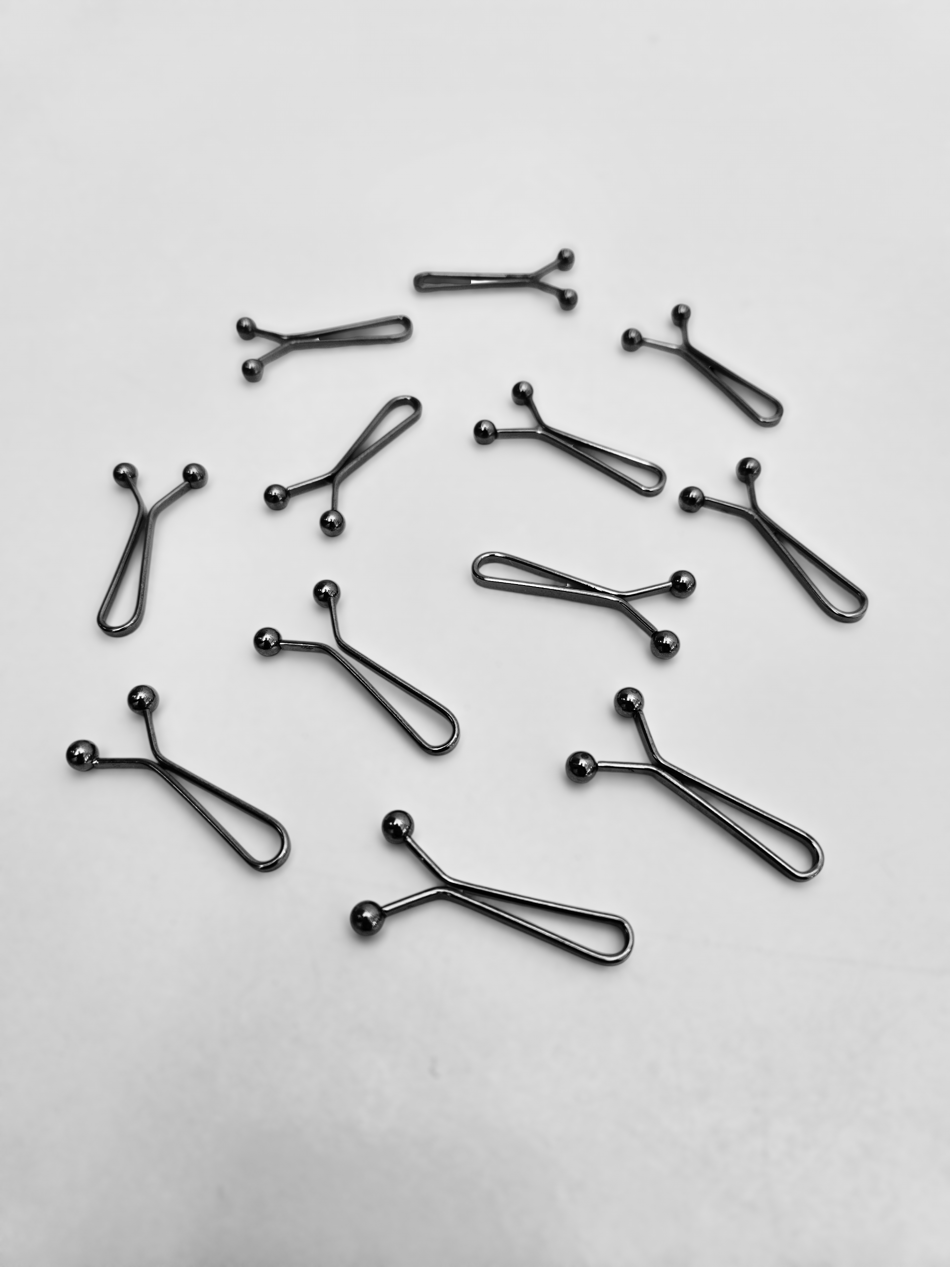 METAL HIJAB SLIDERS PACK OF 12