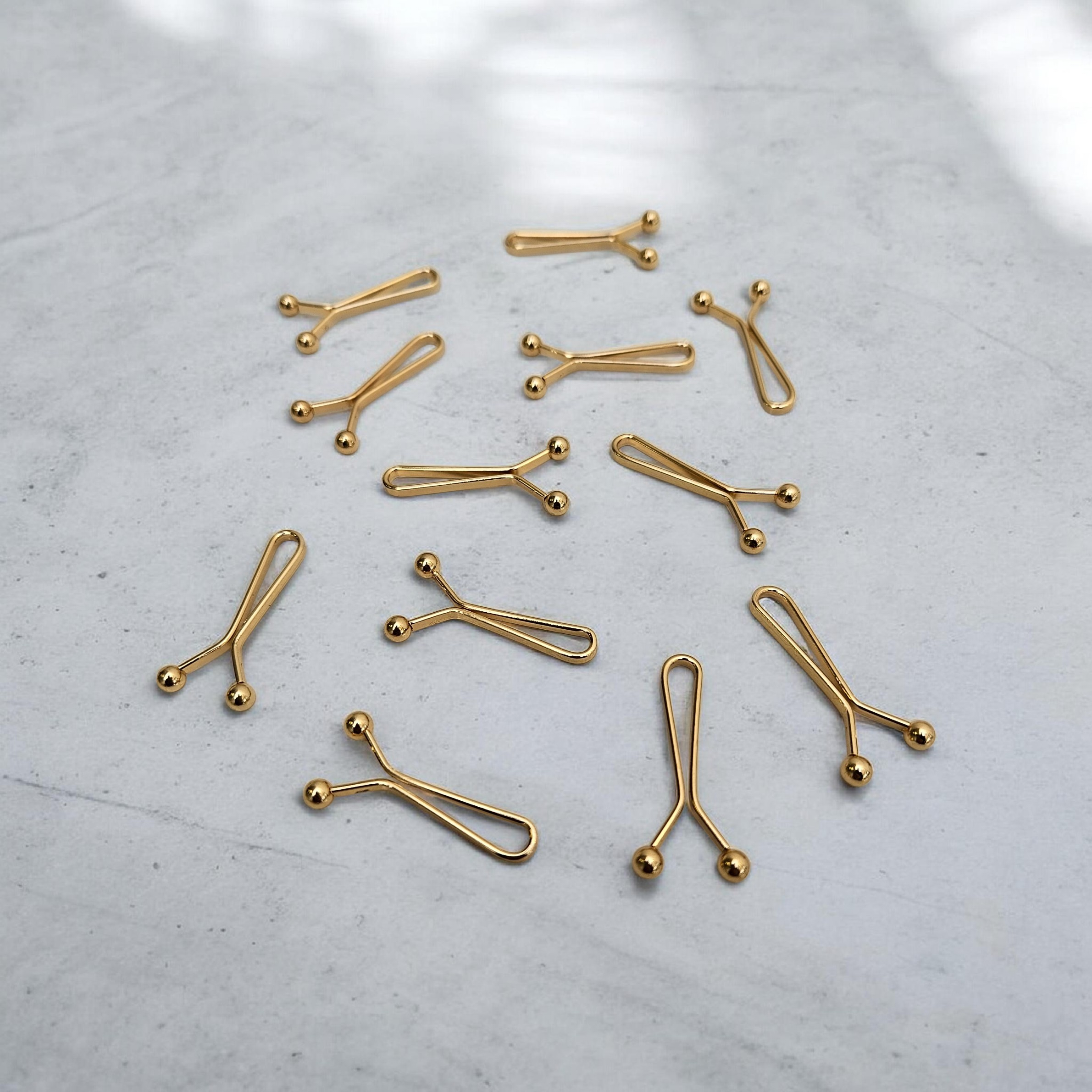 METAL HIJAB SLIDERS PACK OF 12