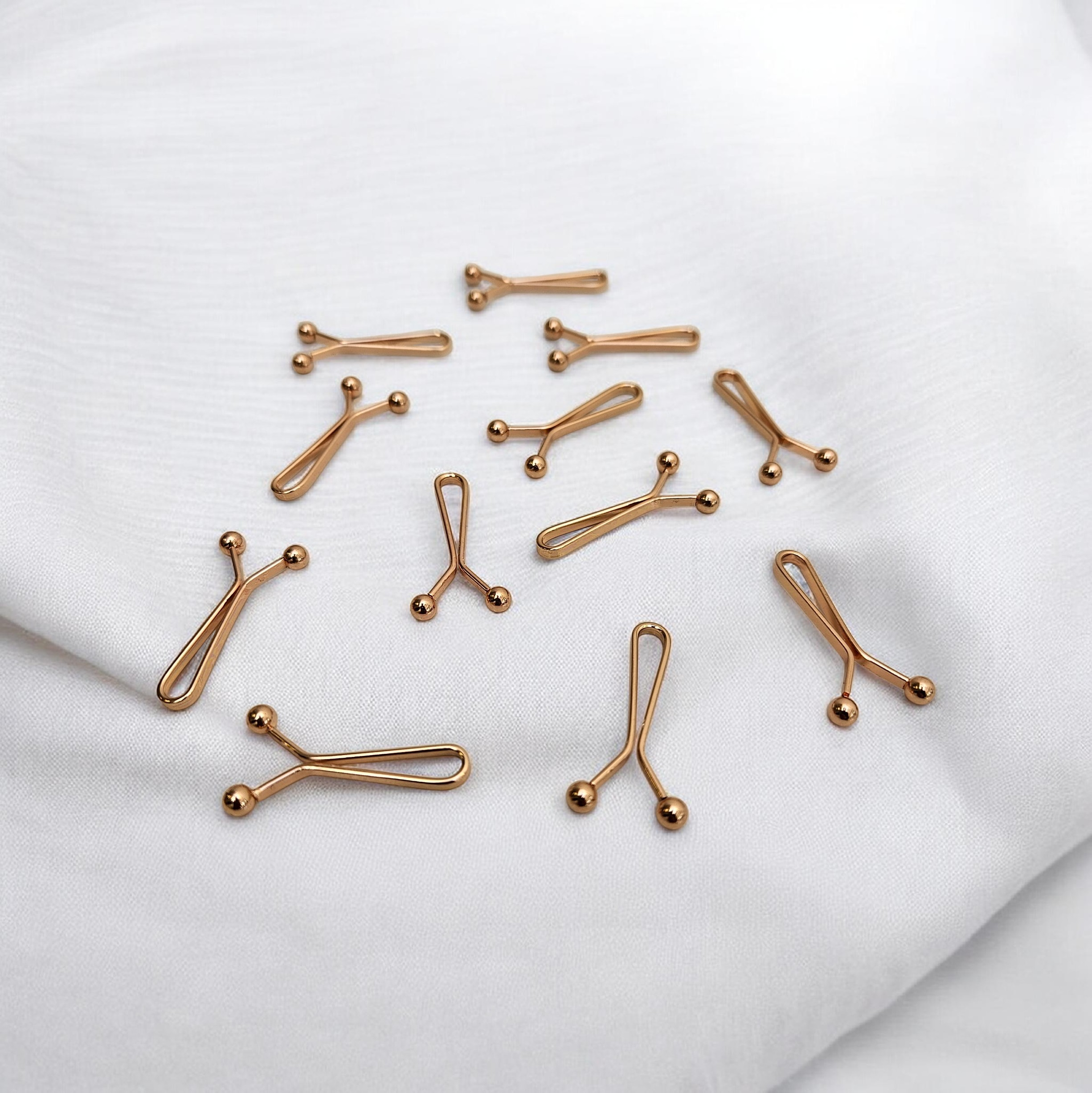 METAL HIJAB SLIDERS PACK OF 12