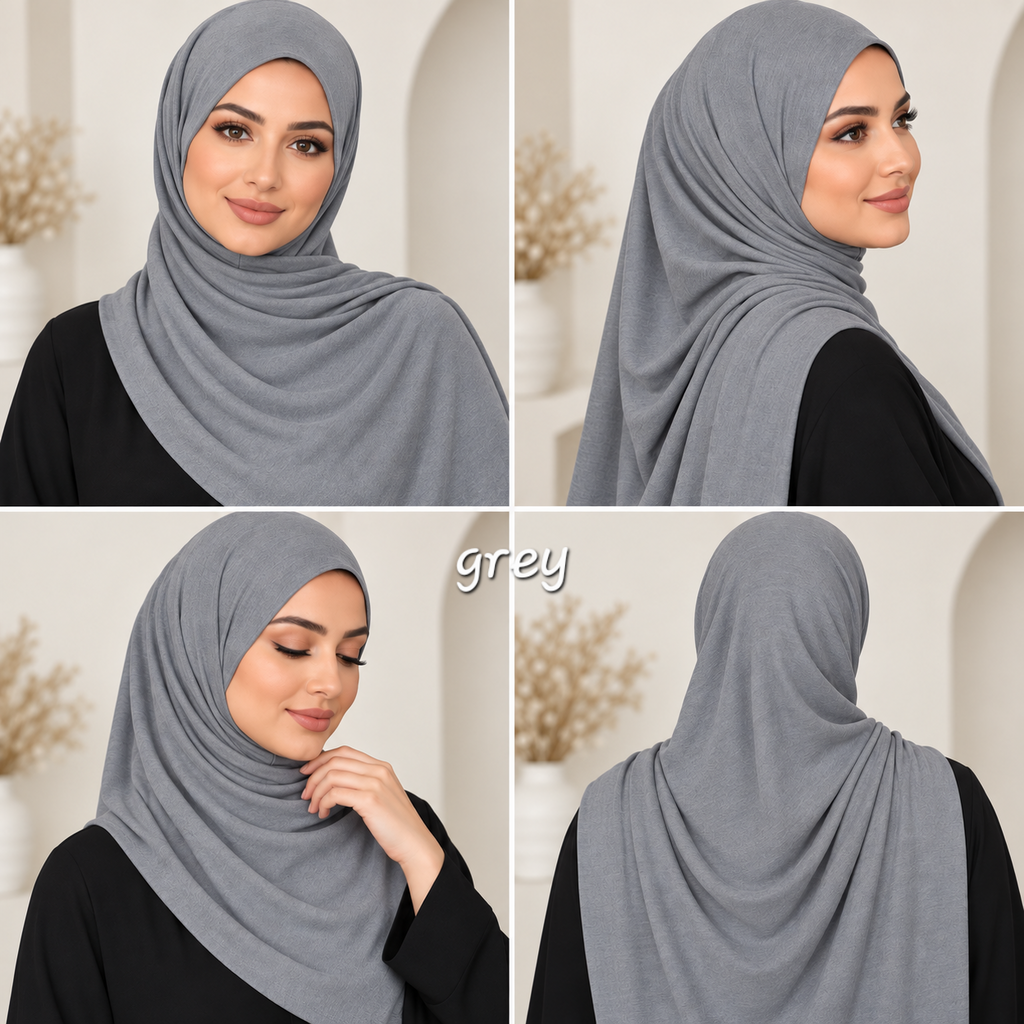 BAMBOO JERSEY HIJAB 200X70CM