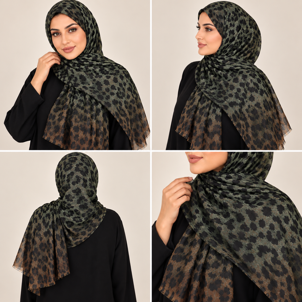 LEOPARD PRINT HIJABS