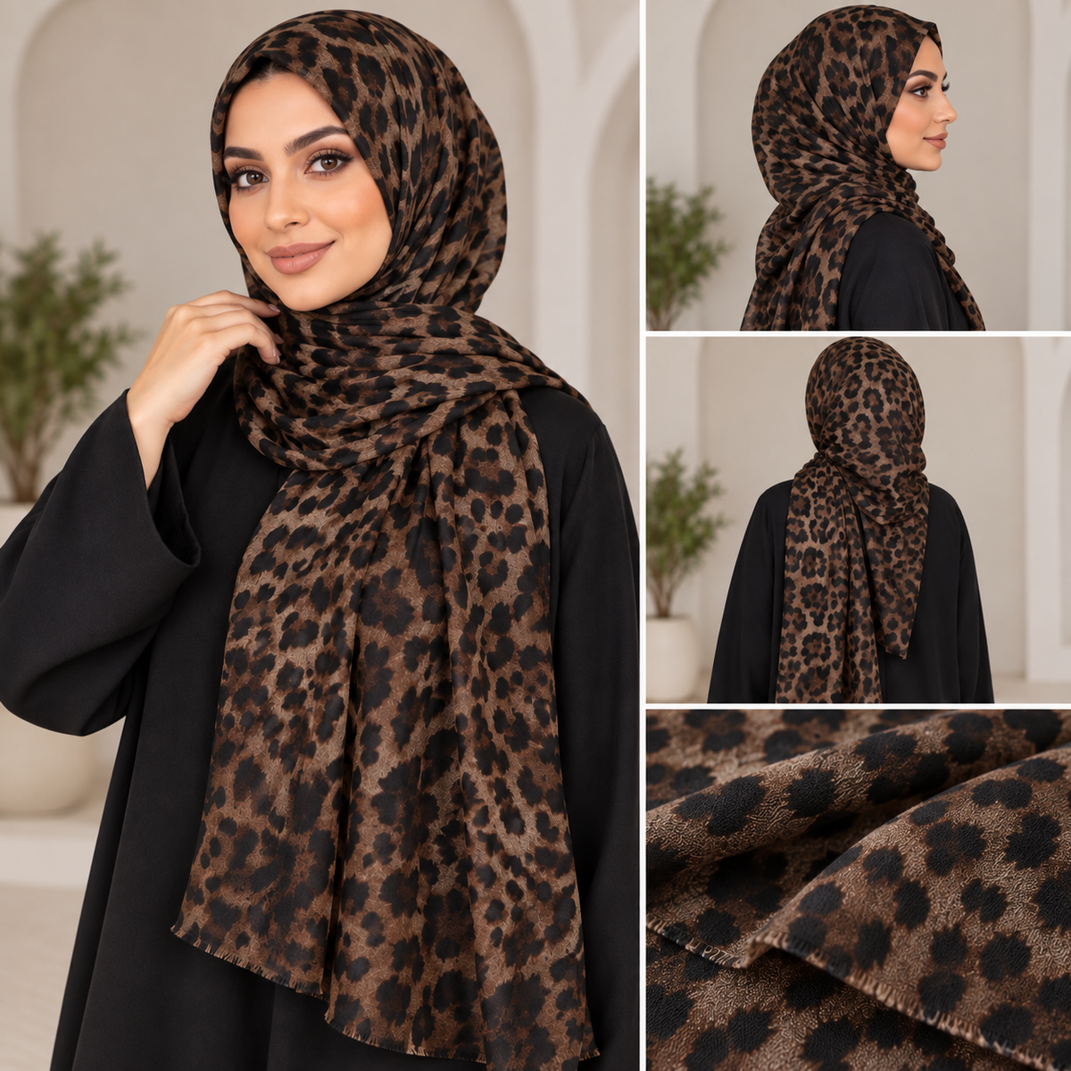 LEOPARD PRINT HIJABS