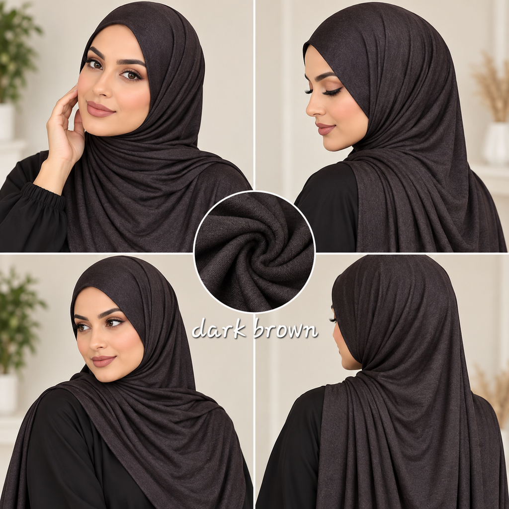 BAMBOO JERSEY HIJAB 200X70CM